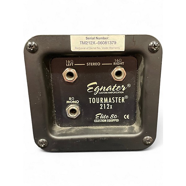 Used Egnater Tourmaster 212X 2x12 Guitar Cabinet