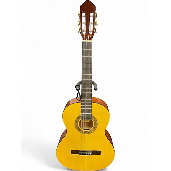 Used Lucero LC100 Antique Natural Classical Acoustic Guitar