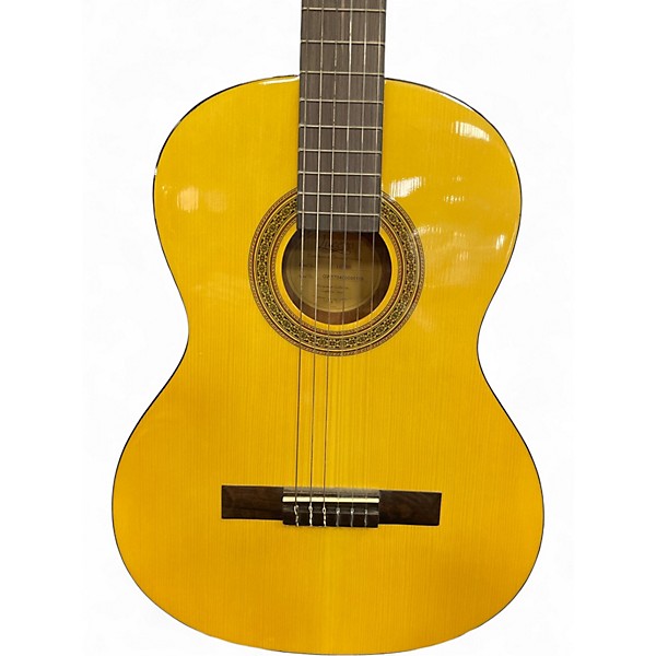 Used Lucero LC100 Antique Natural Classical Acoustic Guitar