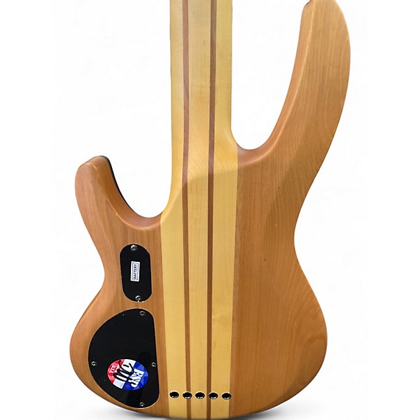 Used ESP LTD B55 5 String Natural Electric Bass Guitar