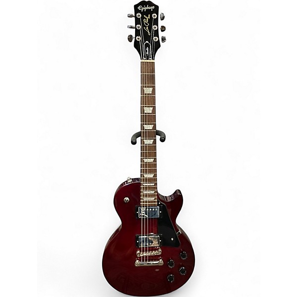 Used Epiphone Les Paul Studio Wine Red Solid Body Electric Guitar