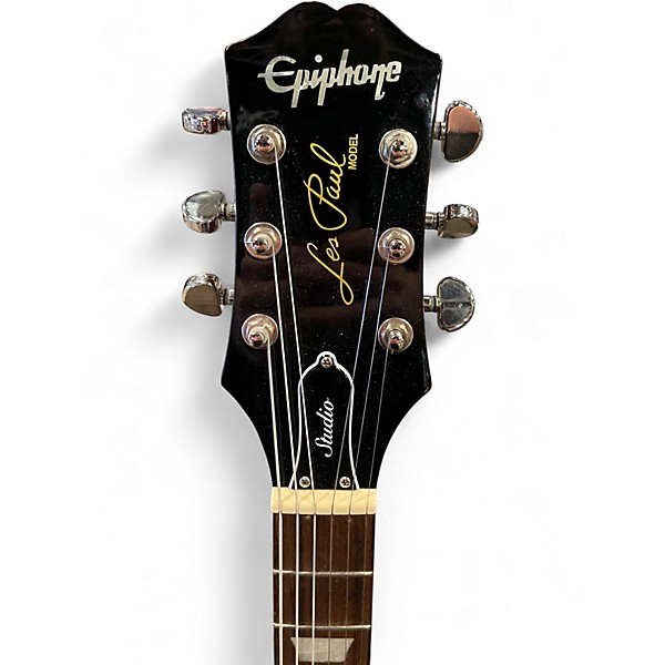 Used Epiphone Les Paul Studio Wine Red Solid Body Electric Guitar