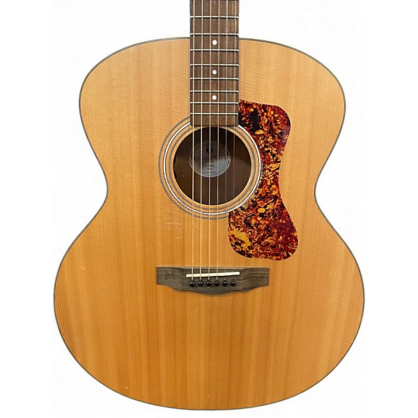 Used Guild F-240E Natural Acoustic Electric Guitar