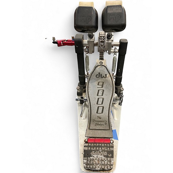 Used DW 9000 Series Double Double Bass Drum Pedal
