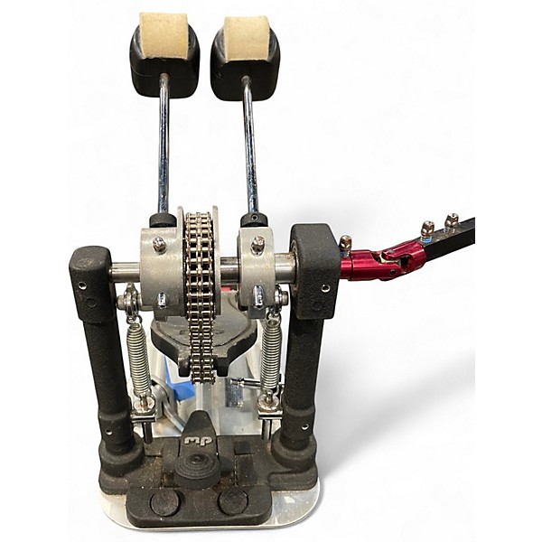 Used DW 9000 Series Double Double Bass Drum Pedal
