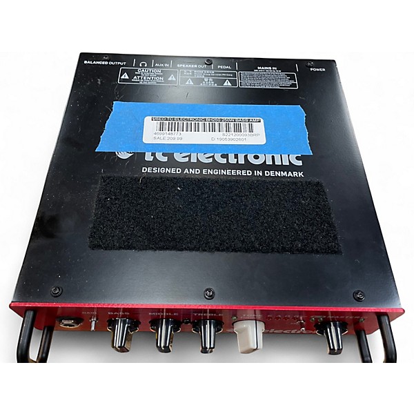 Used TC Electronic BH250 250W Bass Amp Head