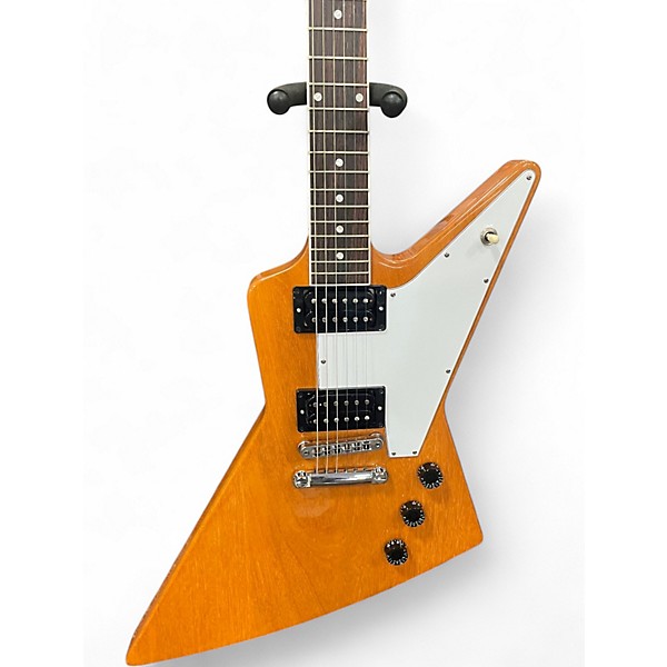 Used Gibson Explorer Natural Solid Body Electric Guitar