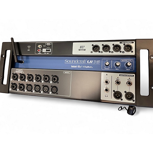 Used Soundcraft Ui 16 rackmount Digital Mixer