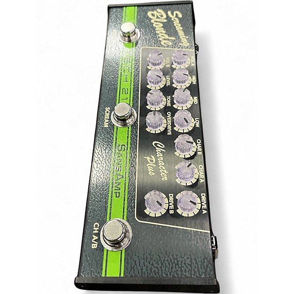 Used Tech 21 SansAmp Character Plus - Screaming Blonde Effect Pedal