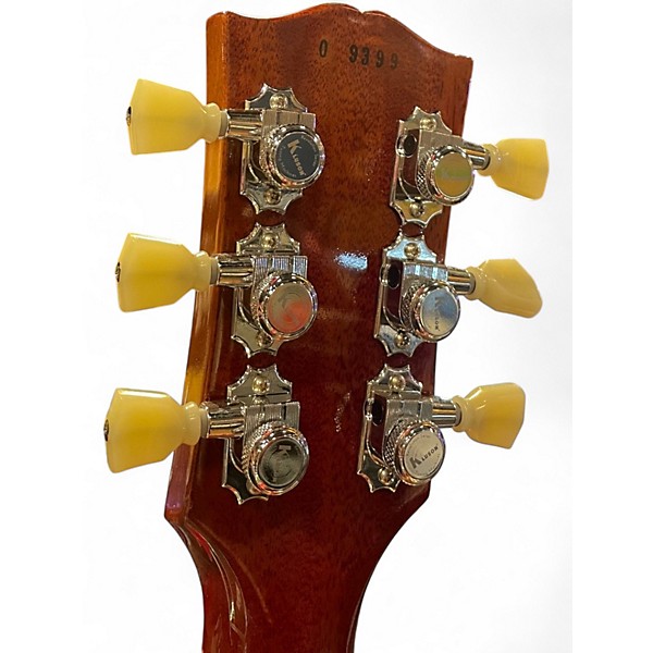 Used 2020s Gibson 1960 Les Paul Reissue VOS Flame Top RED Solid Body Electric Guitar