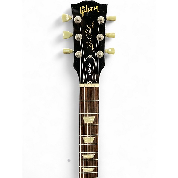 Vintage 1996 Gibson Les Paul Studio Black Solid Body Electric Guitar