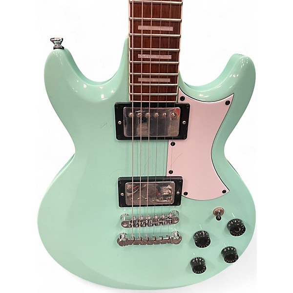 Used Ibanez AX120 Seafoam Green Solid Body Electric Guitar