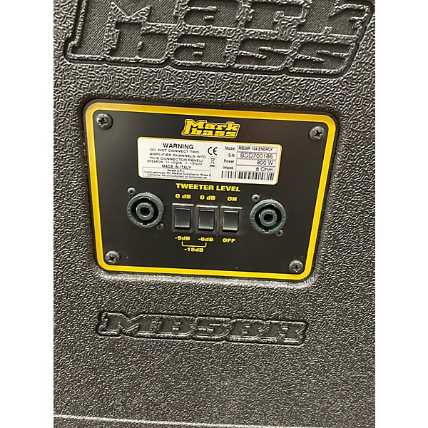 Used Markbass MB58R 104 ENERGY Bass Cabinet