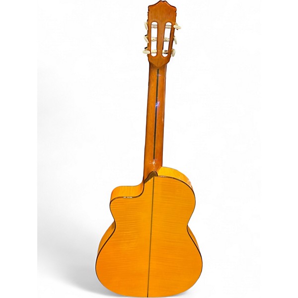 Used Cordoba 55FCE Thinbody Flamenco Natural Classical Acoustic Electric Guitar