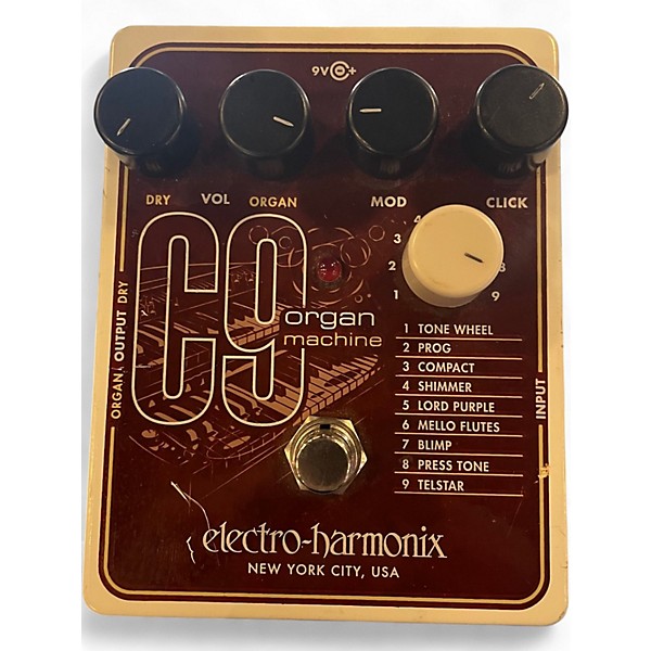 Used Electro-Harmonix C9 Organ Machine Effect Pedal