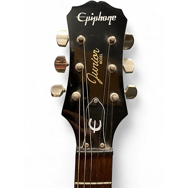 Used Epiphone Les Paul Junior Classic White Solid Body Electric Guitar