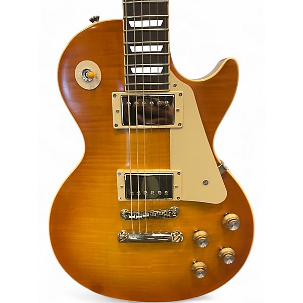 Used Epiphone Inspired by Gibson 1960 Les Paul standard Iced Tea Burst Solid Body Electric Guitar