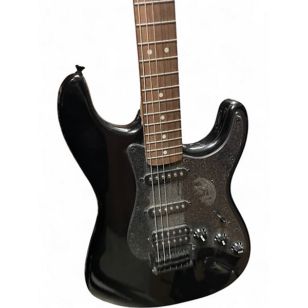 Used Squier Bullet Stratocaster Hardtail BLACK CHARCOAL METALLIC Solid Body Electric Guitar