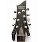 Used Schecter Guitar Research C-7 Platinum Left-Handed 7-String Trans Black Electric Guitar thumbnail