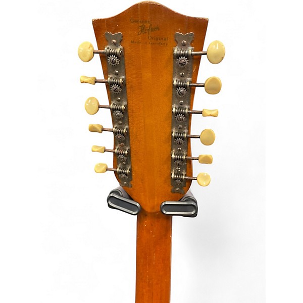 Used 1968 Hofner 1968 12 String Vintage Natural 12 String Acoustic Guitar