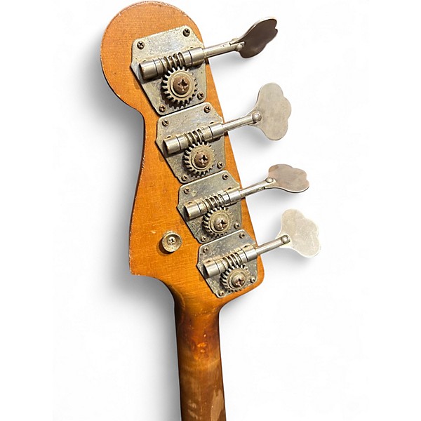 Vintage 1961 Fender 1961 FENDER JAZZ BASS Natural Electric Bass Guitar