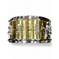 Used Ludwig 6.5X14 LM304 Rocker Brass Drum