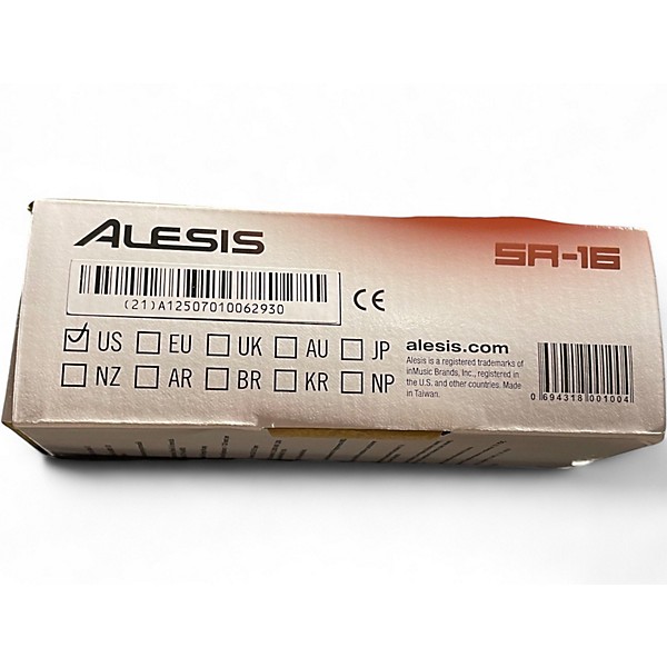 Used Alesis SR16 Drum Machine
