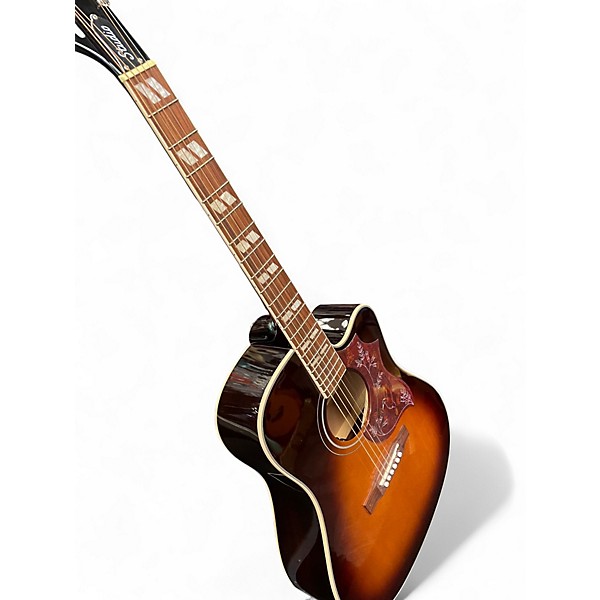 Used Epiphone Hummingbird 2 Color Sunburst Acoustic Guitar