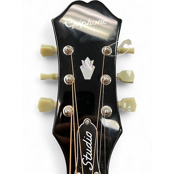 Used Epiphone Hummingbird 2 Color Sunburst Acoustic Guitar