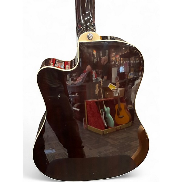 Used Epiphone Hummingbird 2 Color Sunburst Acoustic Guitar