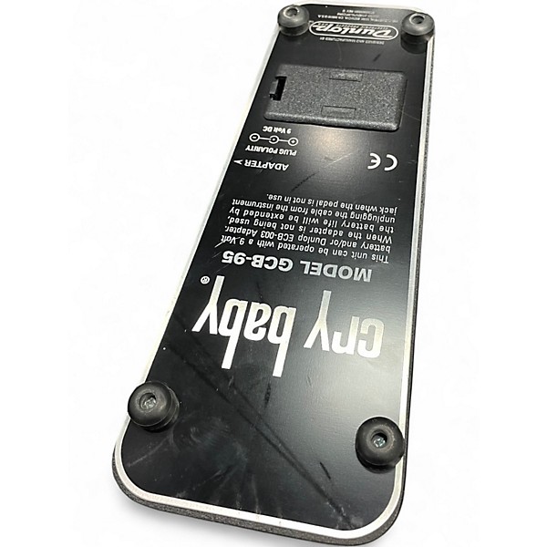 Used Dunlop GCB95 Original Crybaby Wah Effect Pedal