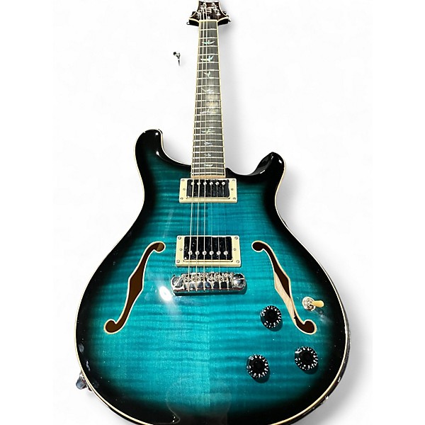 Used PRS Hollowbody II Blue Agave Hollow Body Electric Guitar