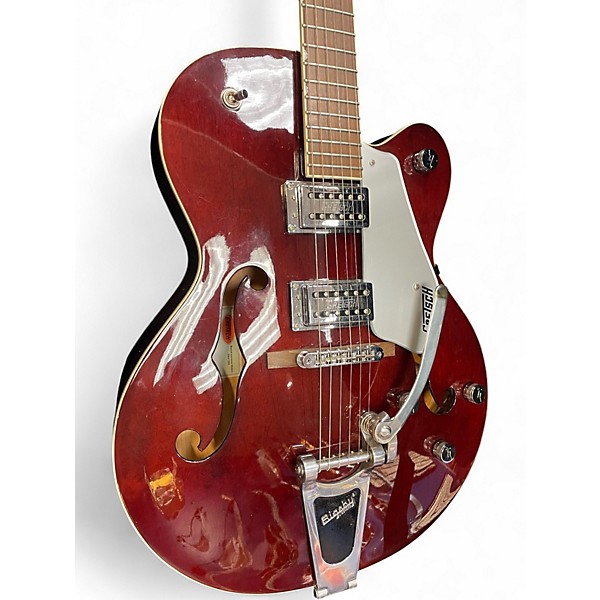 Used 2009 Gretsch Guitars G5120 Electromatic Burgundy Hollow Body Electric Guitar