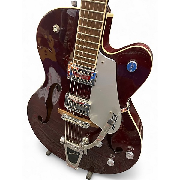 Used 2009 Gretsch Guitars G5120 Electromatic Burgundy Hollow Body Electric Guitar