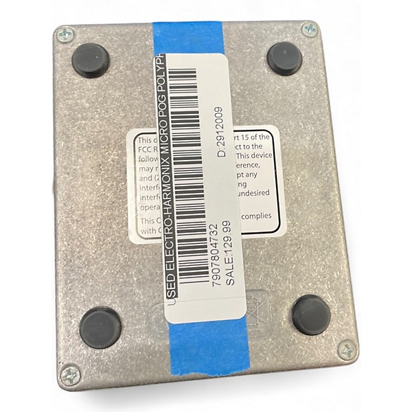 Used Electro-Harmonix Micro Pog Polyphonic Octave Generator Effect Pedal