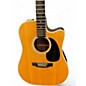 Used Takamine EF360C Natural Acoustic Electric Guitar