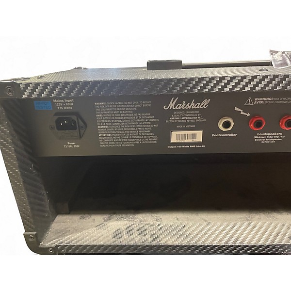 Used Marshall MG100HCFX 100W Solid State Guitar Amp Head