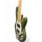 Used Sterling by Music Man SUB Series StringRay Ray4 HH Olive Green Electric Bass Guitar