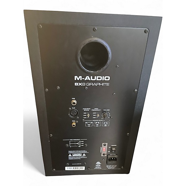 Used M-Audio BX8 GRAPHITE Powered Monitor