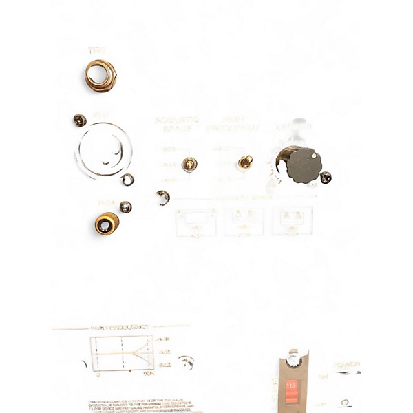 Used M-Audio BX8 GRAPHITE Powered Monitor