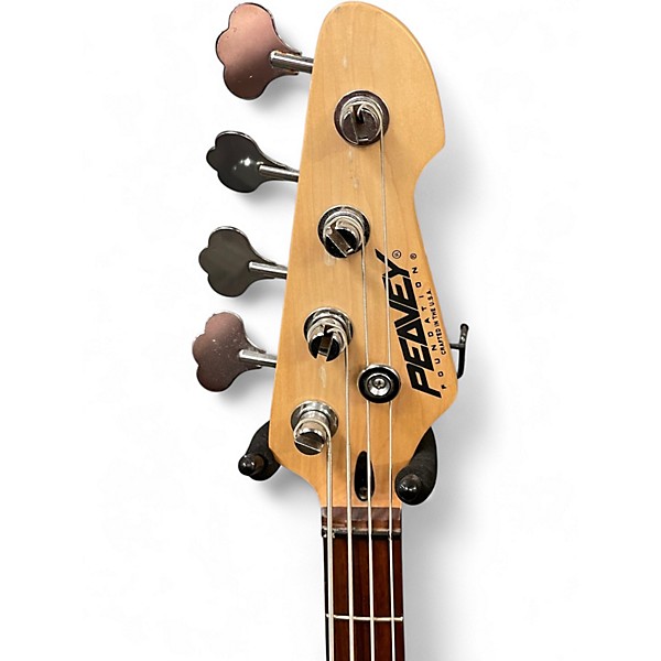 Used Peavey Foundation Cream Electric Bass Guitar