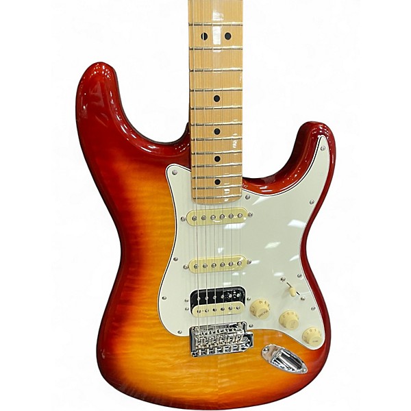 Used 2022 Fender Player Stratocaster HSS LTD Sienna Sunburst Solid Body Electric Guitar