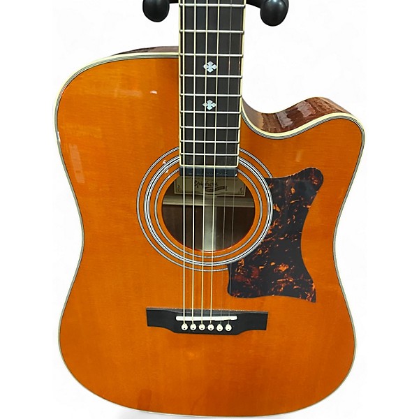 Used Epiphone Masterbuilt DR-500MCE Antique Natural Acoustic Electric Guitar