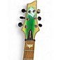 Used Schecter Guitar Research Omen Extreme 6 Green Solid Body Electric Guitar