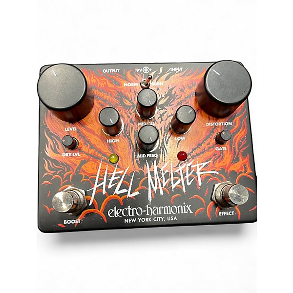 Used Electro-Harmonix HELL MELTER Effect Pedal