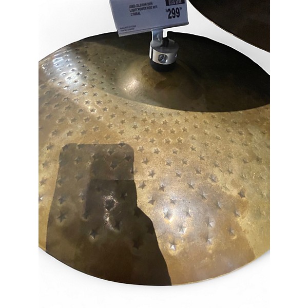 Used Zildjian 20in LIGHT POWER RIDE 80'S Cymbal