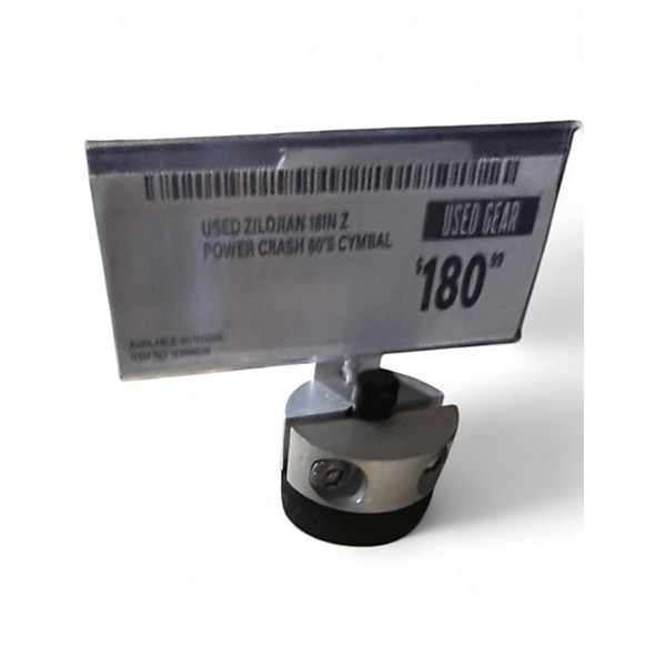 Used Zildjian 18in Z POWER CRASH 80'S Cymbal