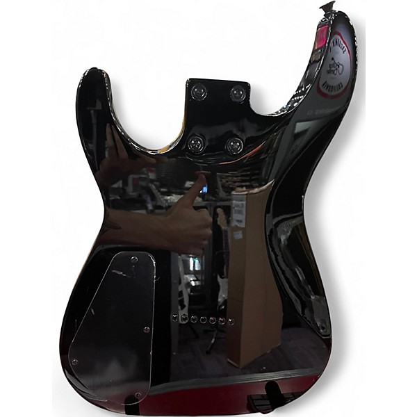 Used Jackson JS22-7 Dinky 7 String Black Solid Body Electric Guitar