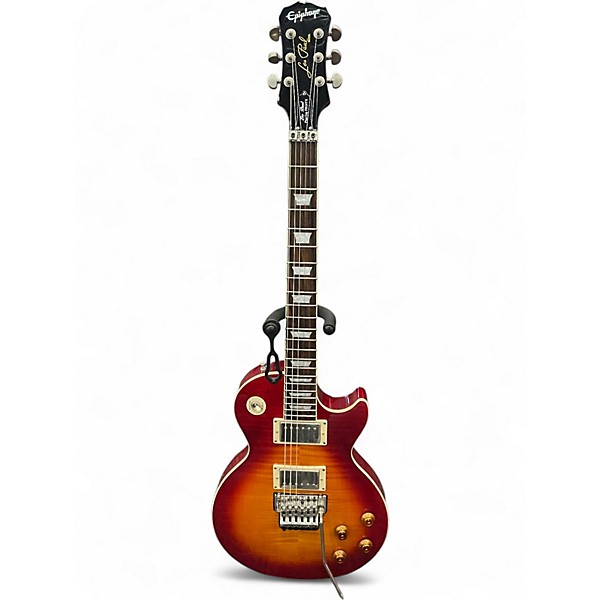 Used Epiphone les paul plus top pro fx Heritage Cherry Sunburst Solid Body Electric Guitar