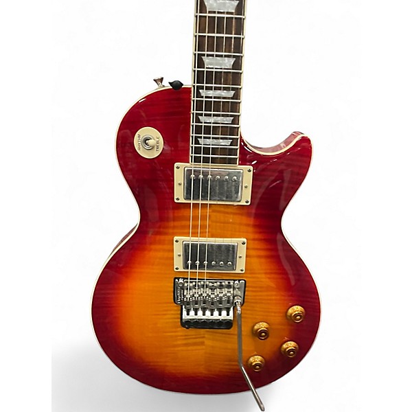 Used Epiphone les paul plus top pro fx Heritage Cherry Sunburst Solid Body Electric Guitar